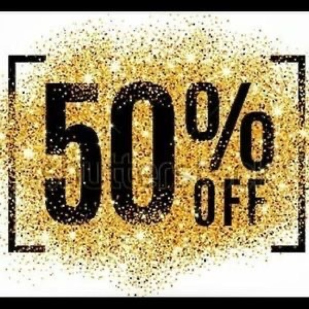 50% my whole closet till Sunday at 6pm!